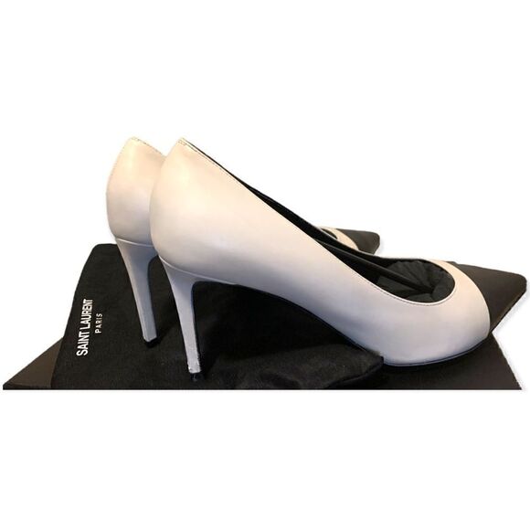 YSL Porcellana/Nero Pumps |Size: EU39.5| - Picture 8 of 12